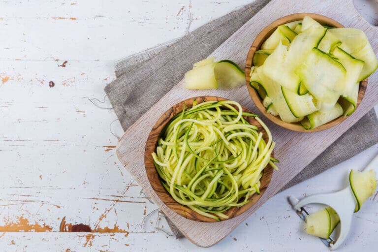 Exquisita pasta de verduras muy fácil de preparar