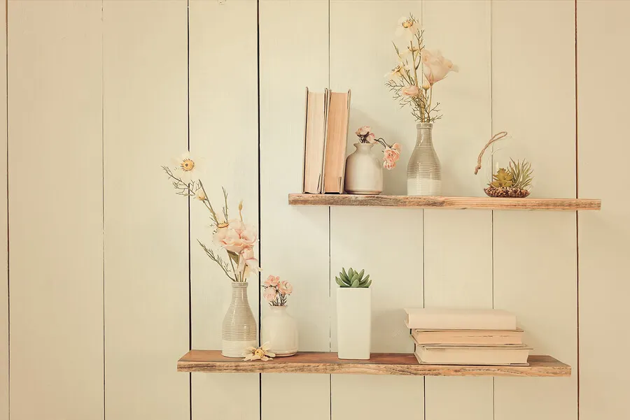 Repisa para la habitación pequeña.