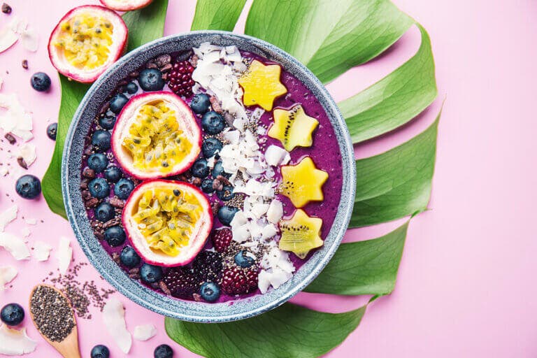 5 recetas para hacer smoothie bowls en casa