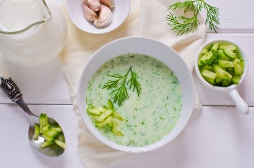 Sopa de pepino