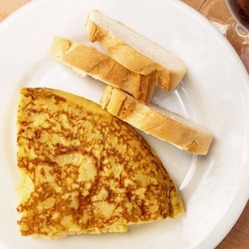Tortilla de patatas estilo sándwich, no te quedes sin probarla