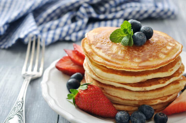 ¿Cómo hacer deliciosos panqueques sin levadura?