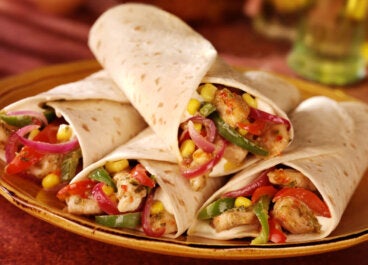 2 recetas de fajitas saludables