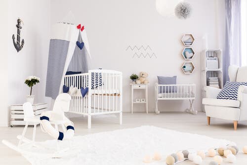 Chambre de bébé.