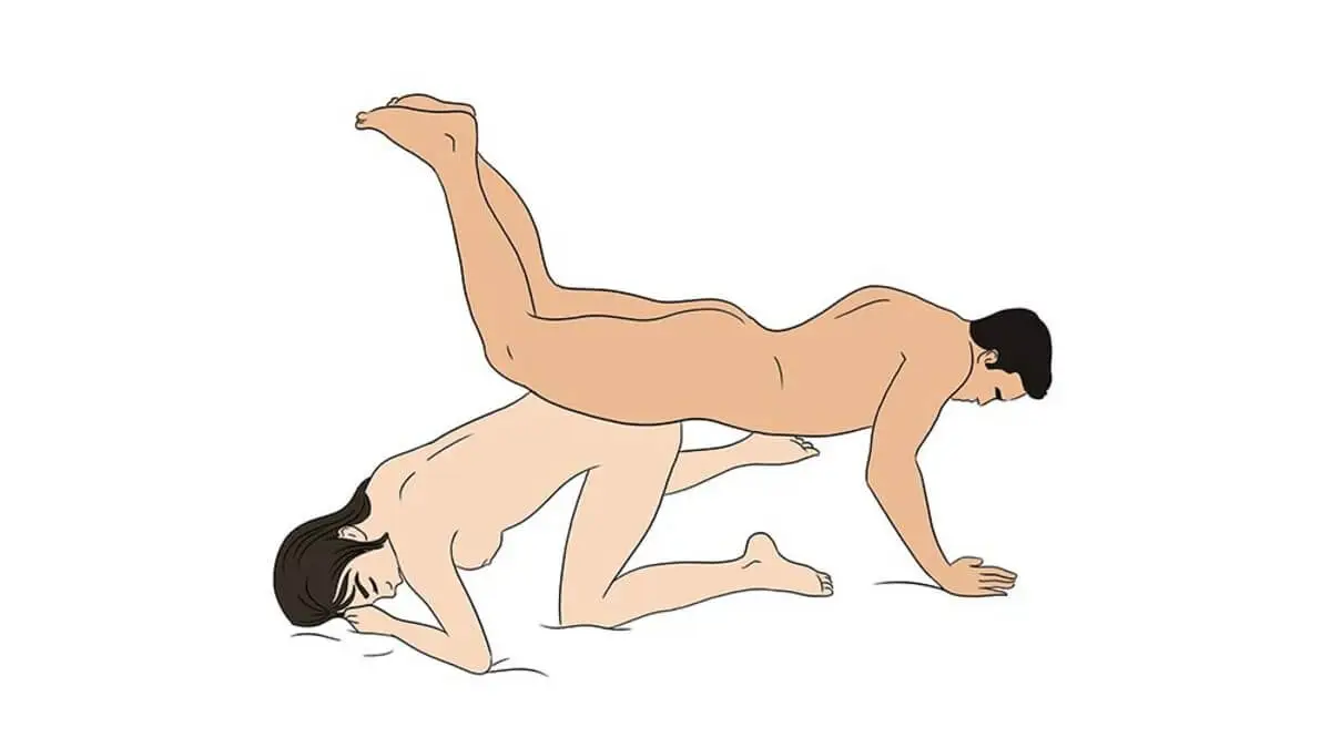 Pose sexual del helicóptero.