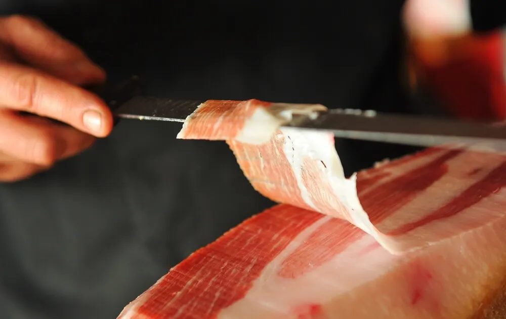 Jamón serrano.