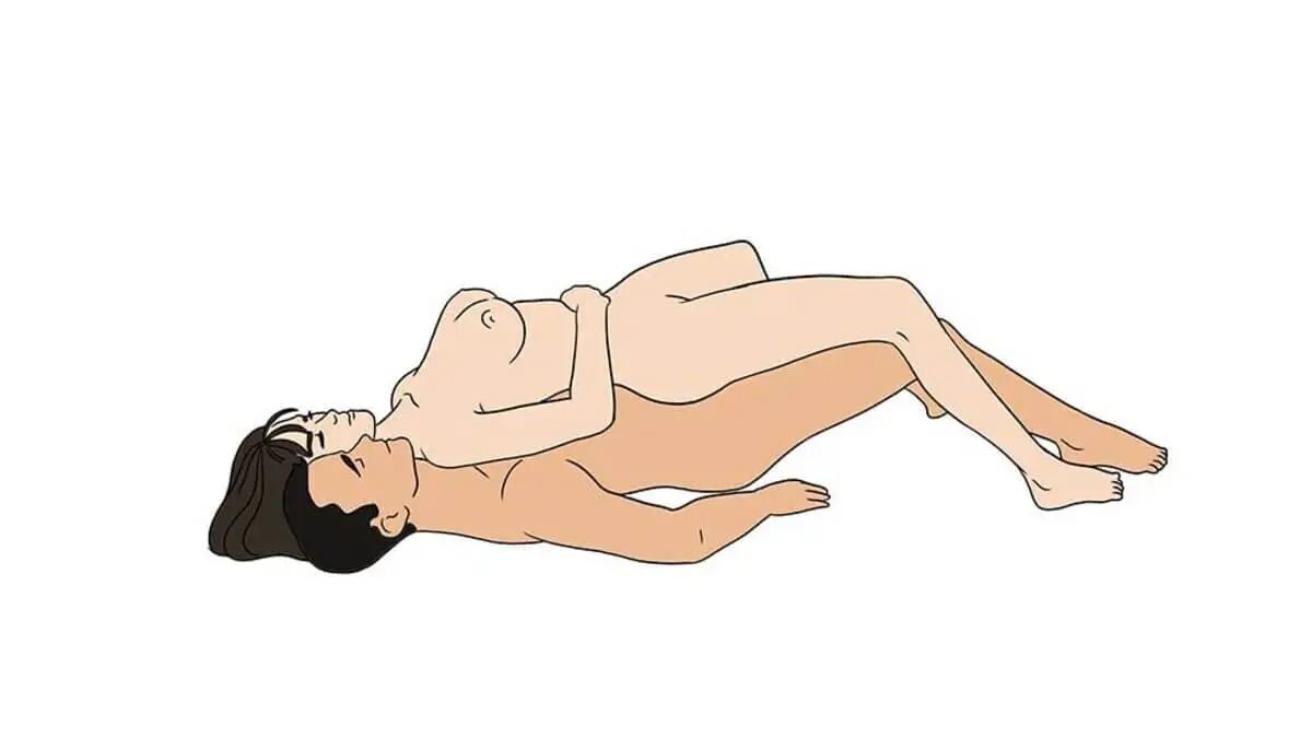 Pose de Kamasutra.
