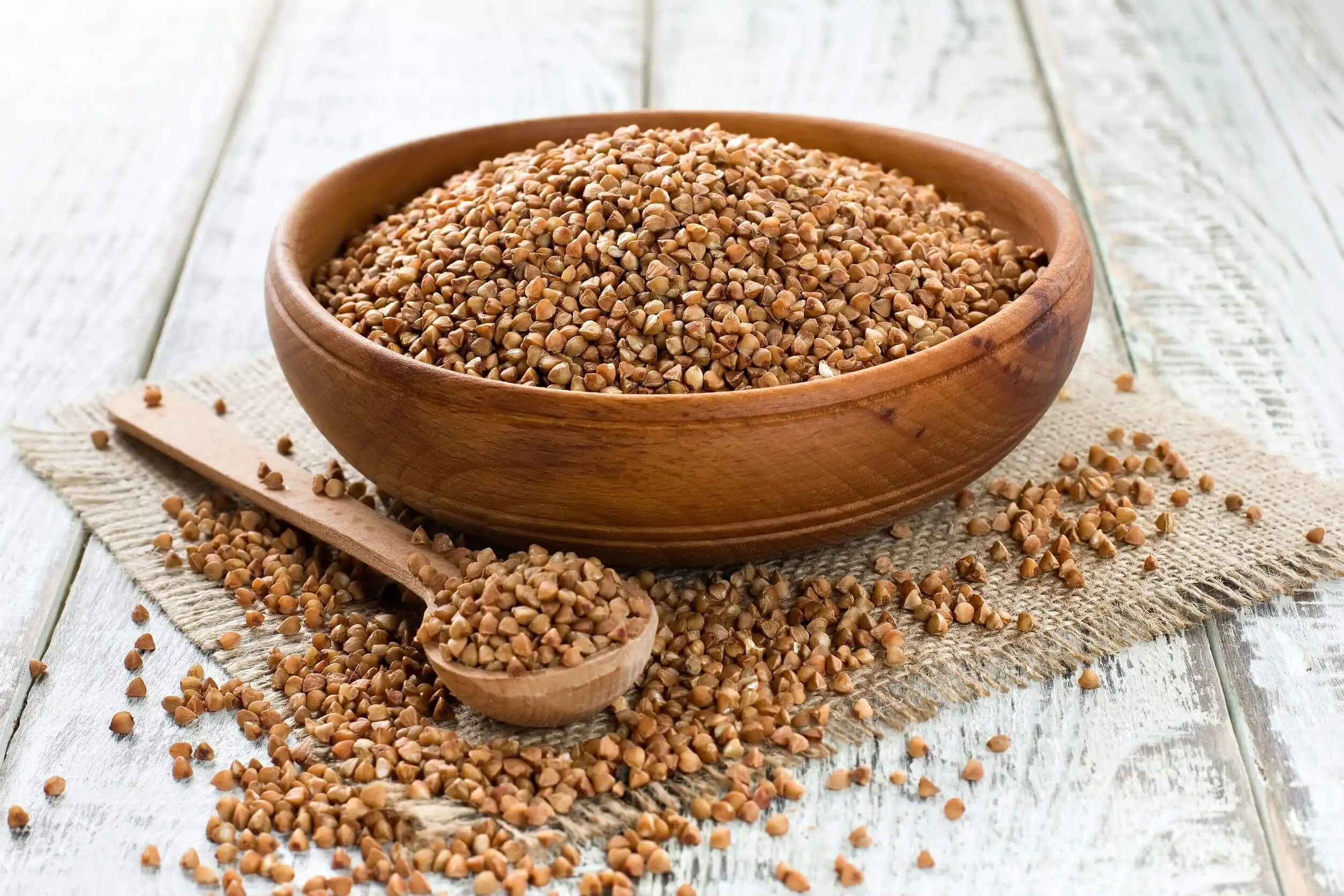 Los cereales integrales para la dieta incluyen el alforfor.