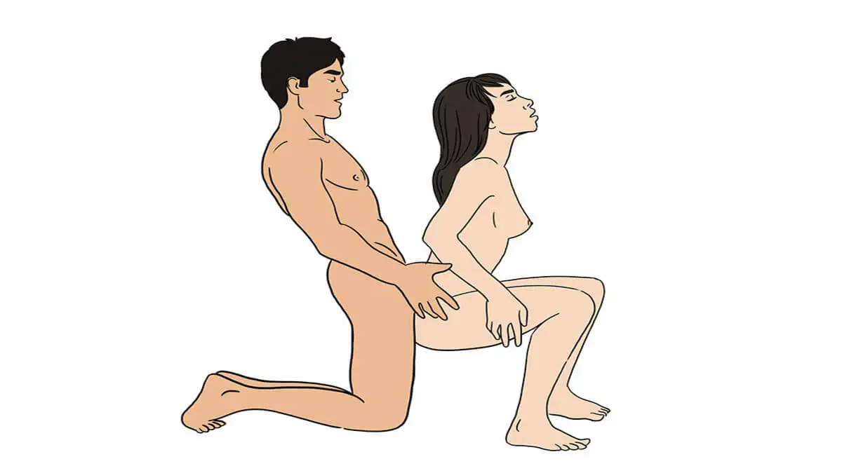 Apoyo del cuerpo para tener sexo.