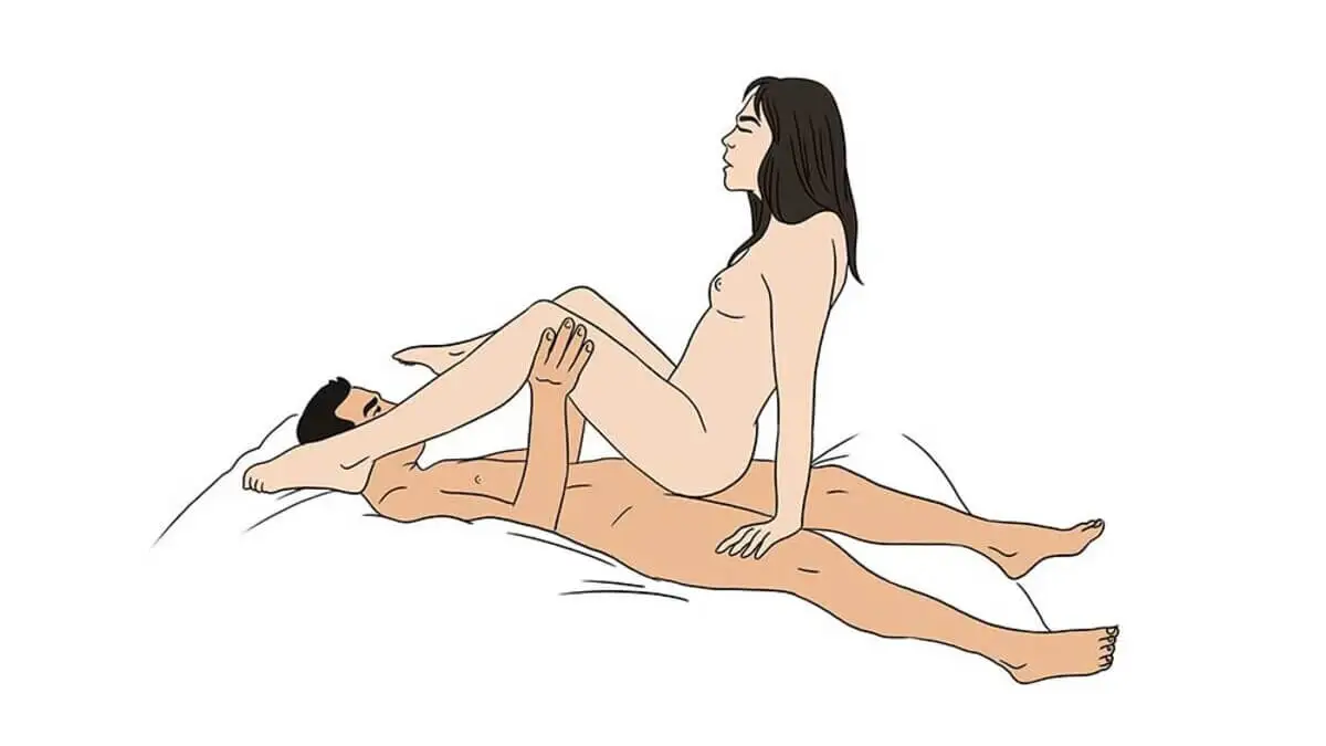 Posición sexual del ángel.