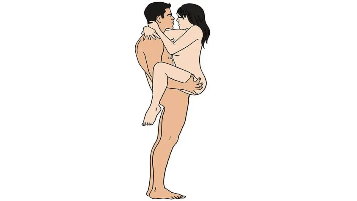 Posición de sexo de pie.