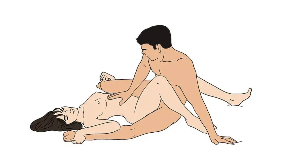 Postura de las tijeras.