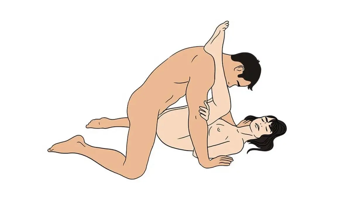 Pose sexo anal.