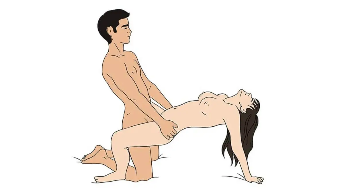 Postura sexual del puente.