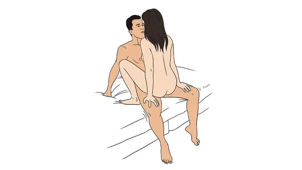 Sexo al borde de la cama.