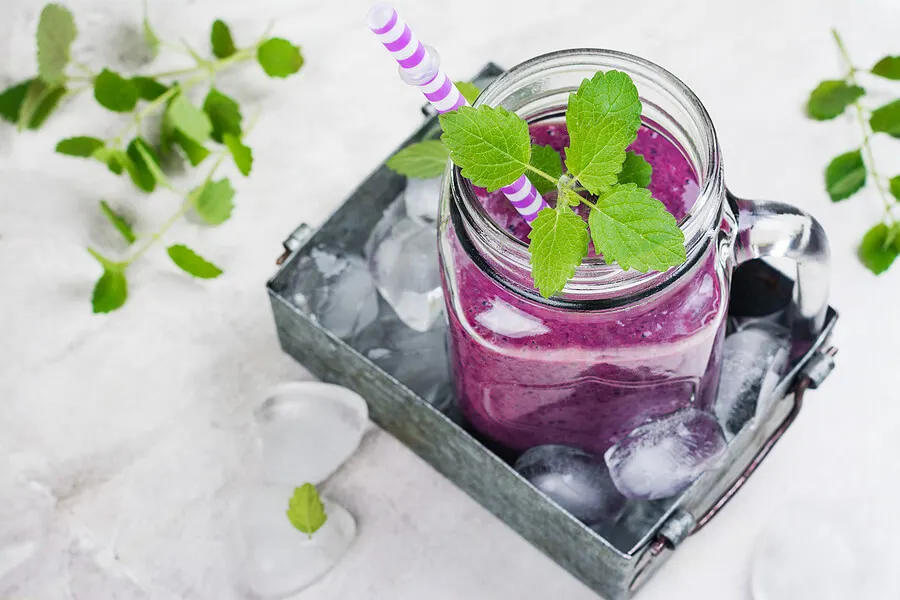 Batido de berenjena y pepino para bajar los triglicéridos
