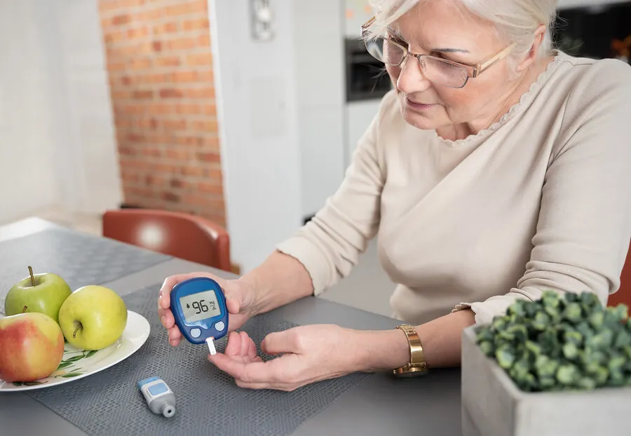 Control de la glucemia en la diabetes.