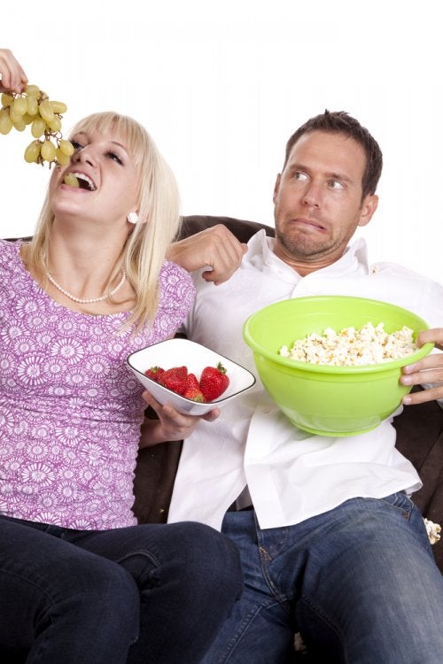 Hábitos de comida diferentes: a mi pareja y a mí nos gustan platos diferentes