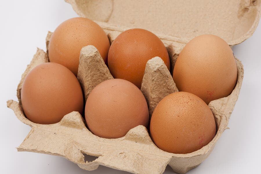 consumo diario de huevos
