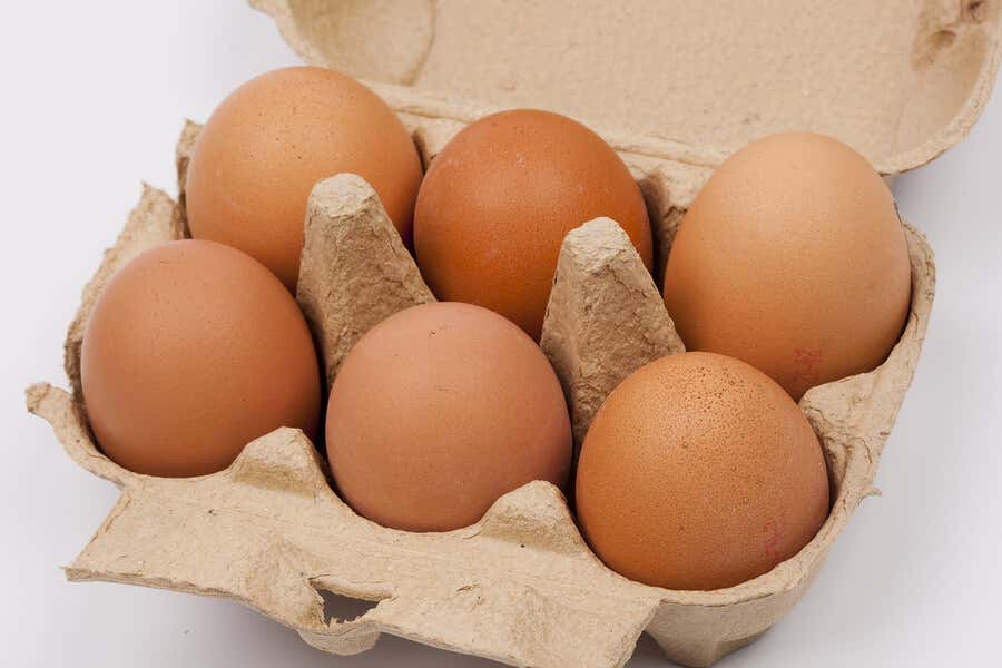 consumo diario de huevos