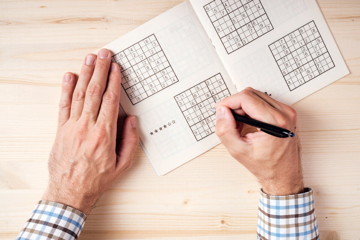 Sudoku for mental fitness.