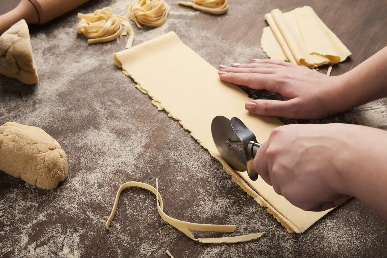 Elaboración de placas de lasaña caseras