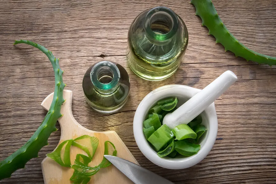 Ungüento de aloe vera