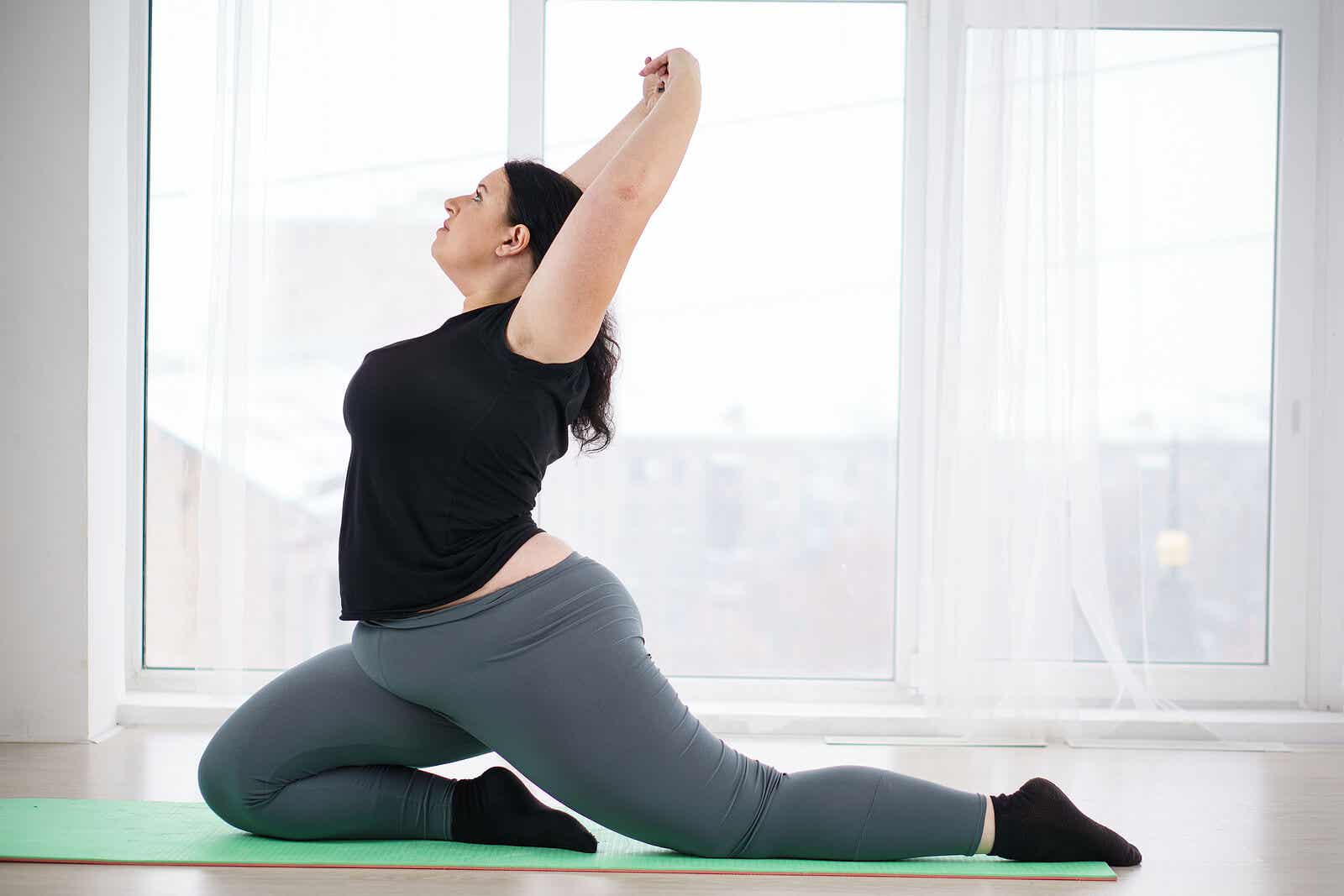 Yoga para combatir la obesidad