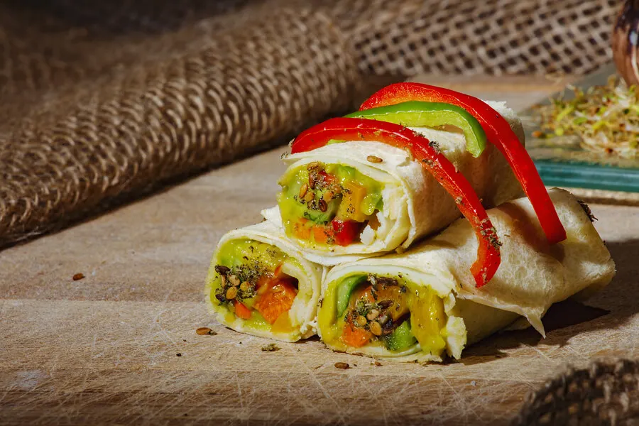 Fajitas de vegetales