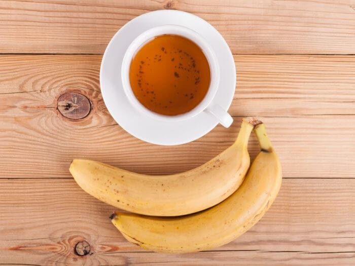 Infusión hojas de plátano