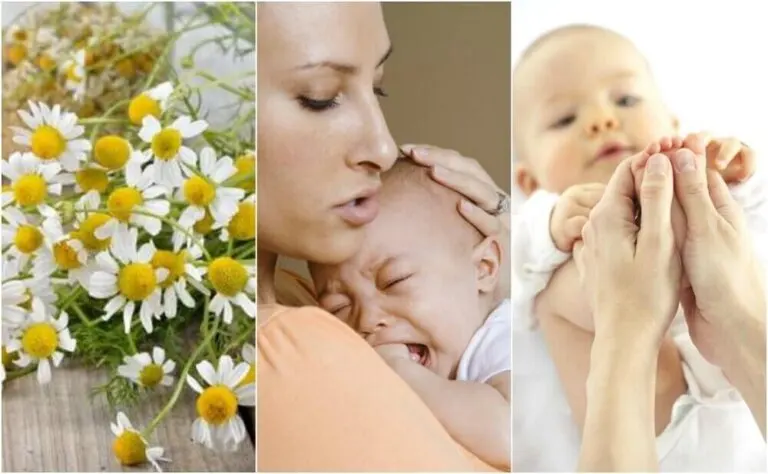 5 remedios naturales para los cólicos del lactante