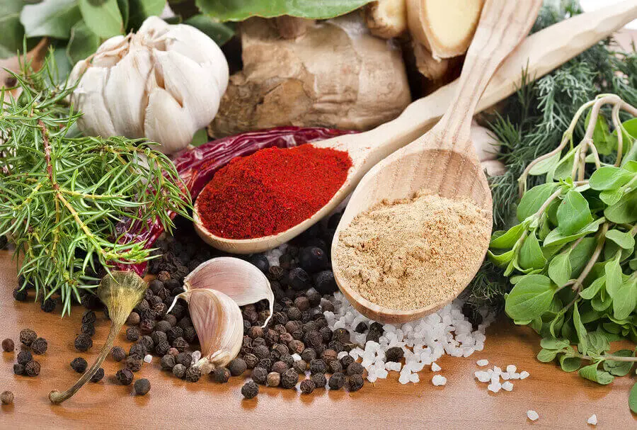 Especia para la alimentación.