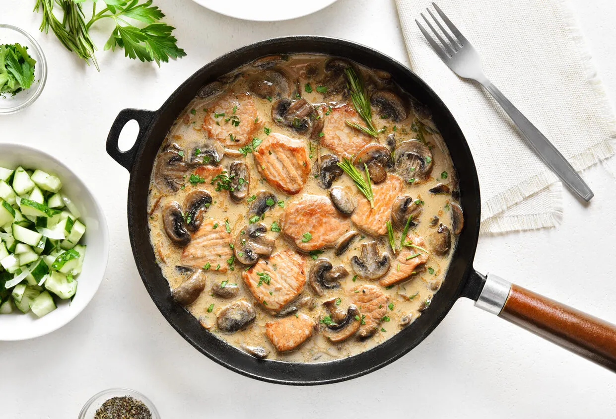 Recetas veganas saludables para navidad: seitán.