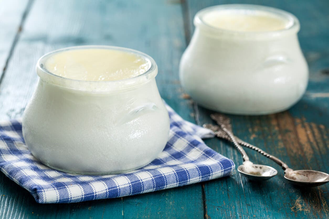 Yogur natural.