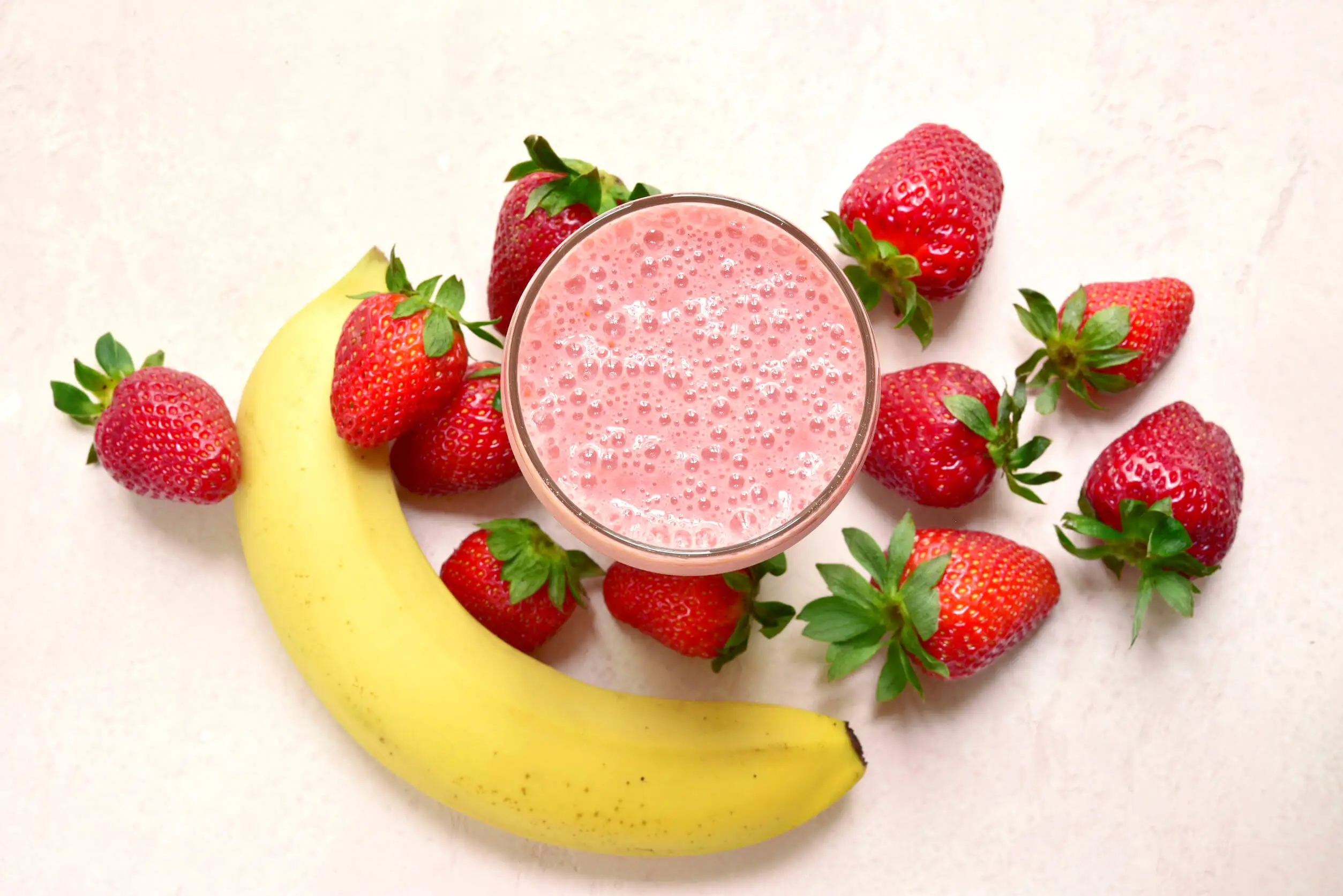 Los batidos de proteína saludables son buenos para la salud.
