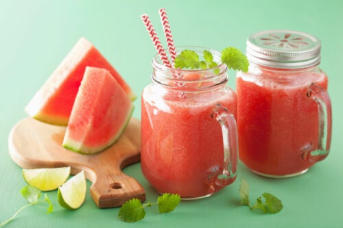 Delicioso granizado de fresa y sandía, aprende a prepararlo
