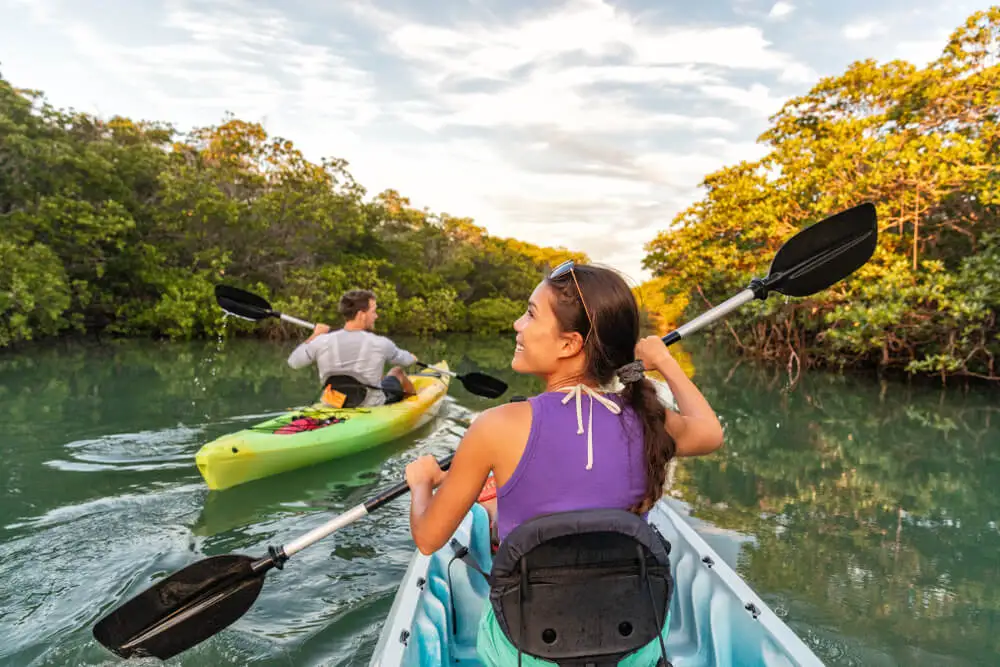 Kayak en pareja