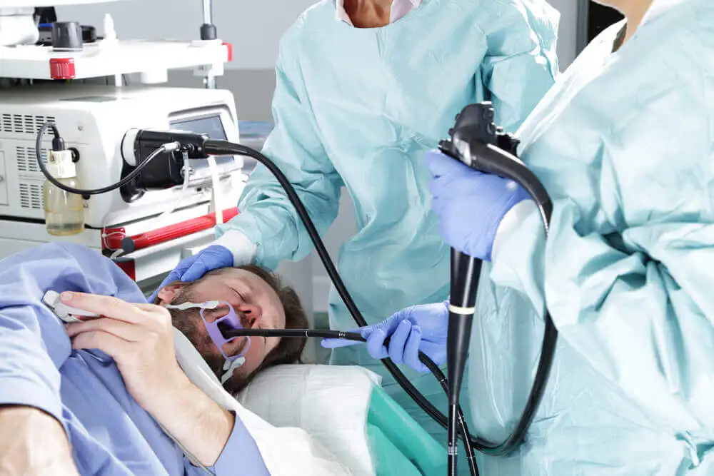 Endoscopia para hematemesis.
