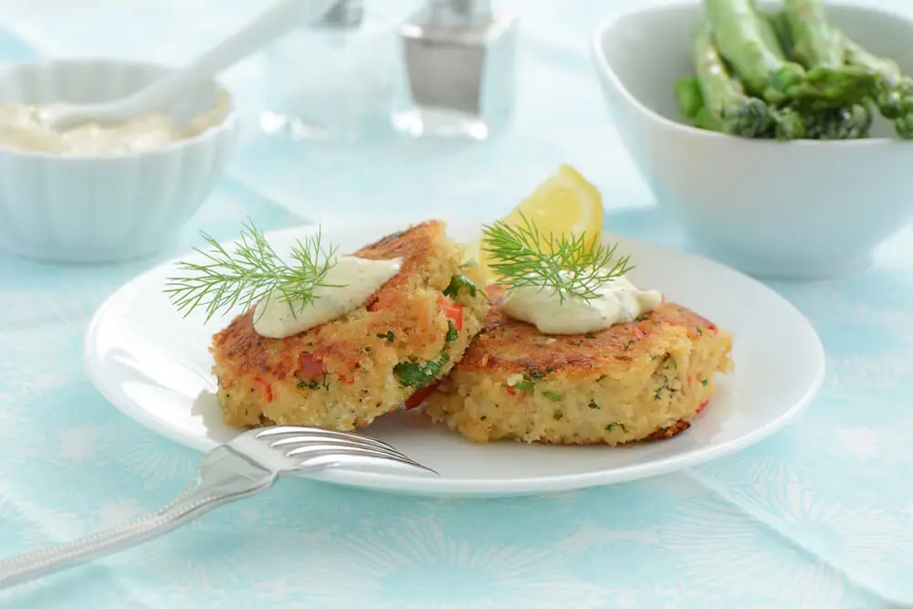 Receta de pastel de cangrejo
