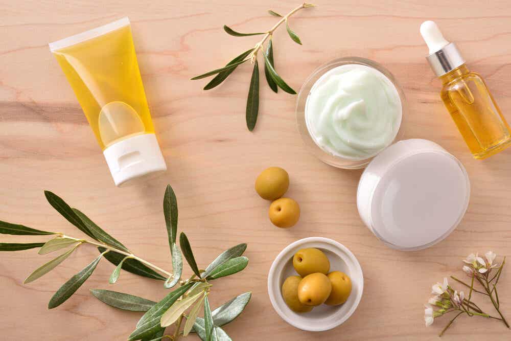 Aceite de oliva para las arrugas