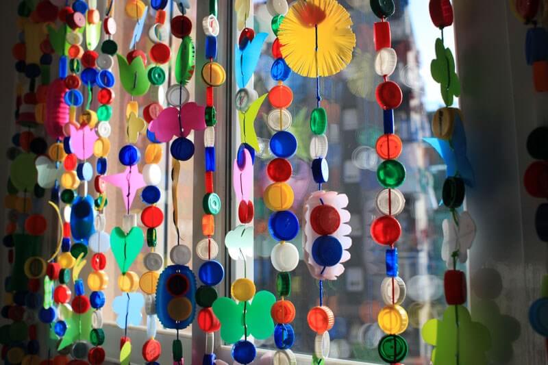  hacer cortinas con materiales reciclados