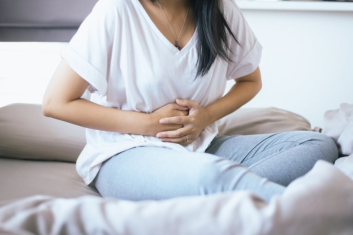 Gastroenteritis en una mujer que se trata con té de tila.