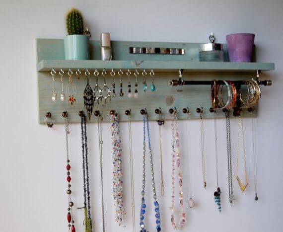 Ideas para hacer un organizador de pared para tus accesorios