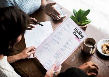 Tareas del novio y la novia para organizar la boda