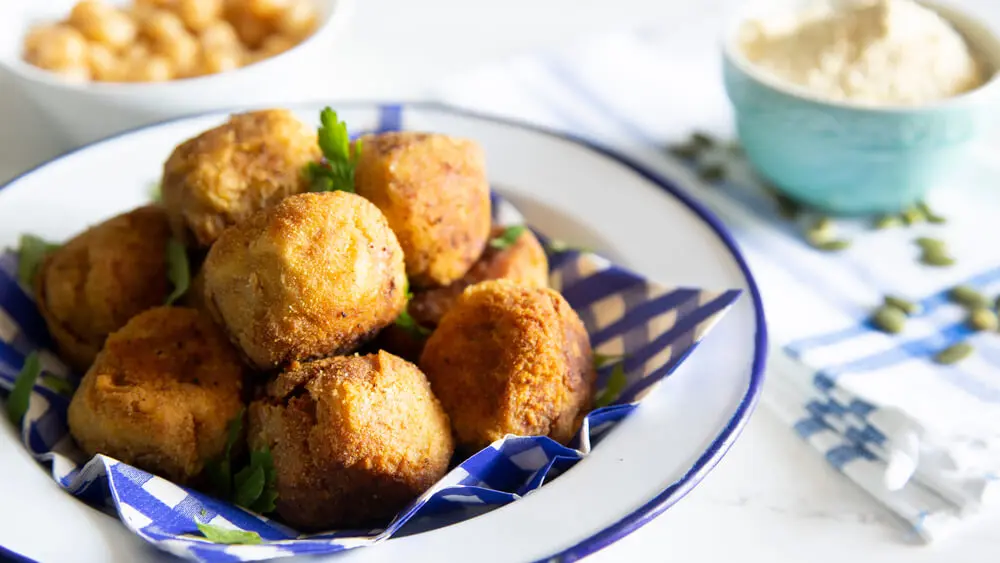Receta de albóndigas de garbanzos