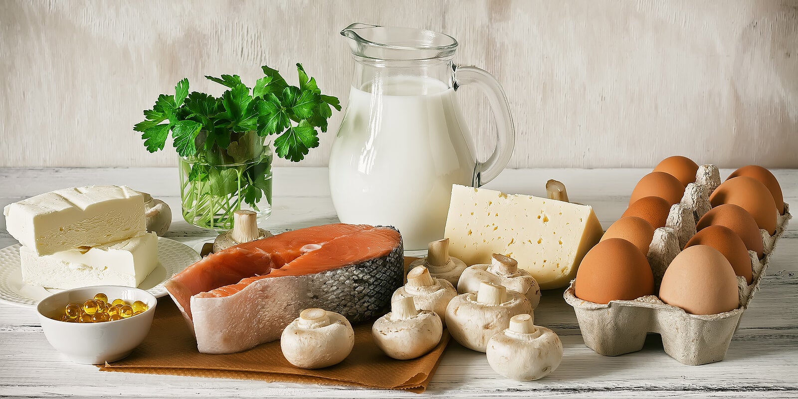 Alimentos con calcio y vitamina D para cuidar tu salud ósea