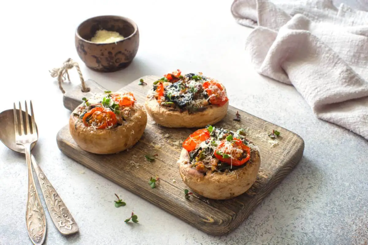 Champiñones rellenos