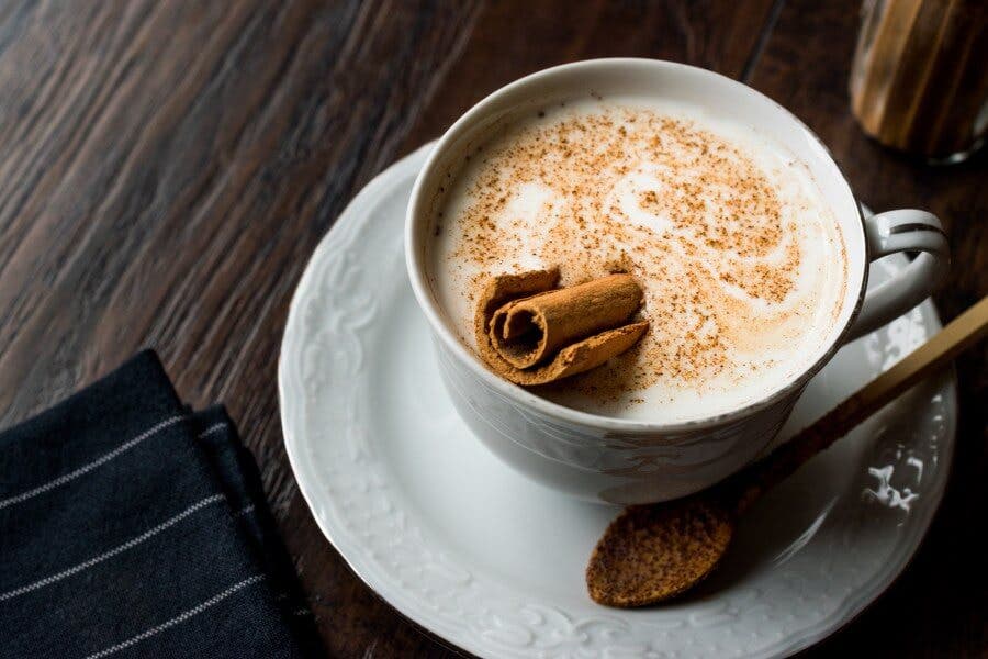 Leche con canela