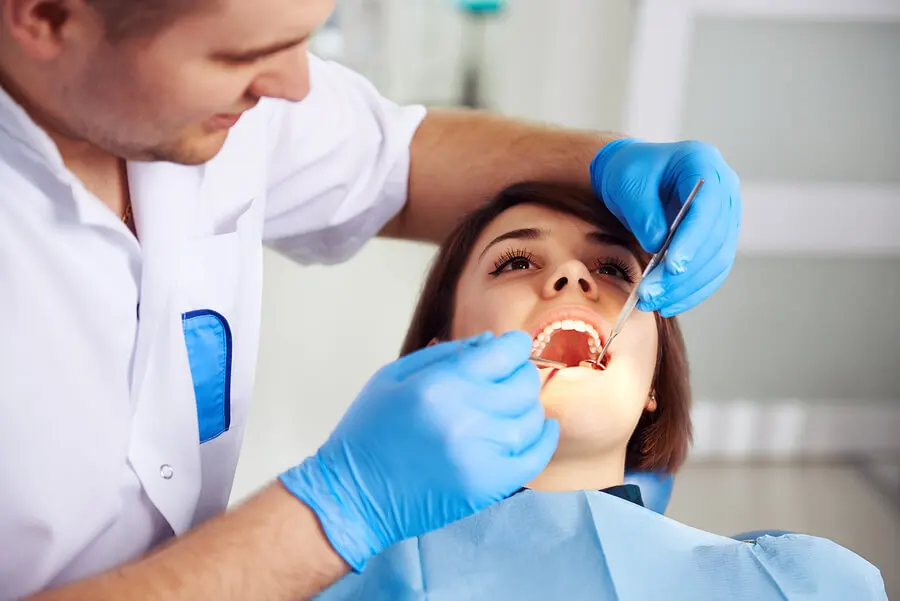 Control en una endodoncia.