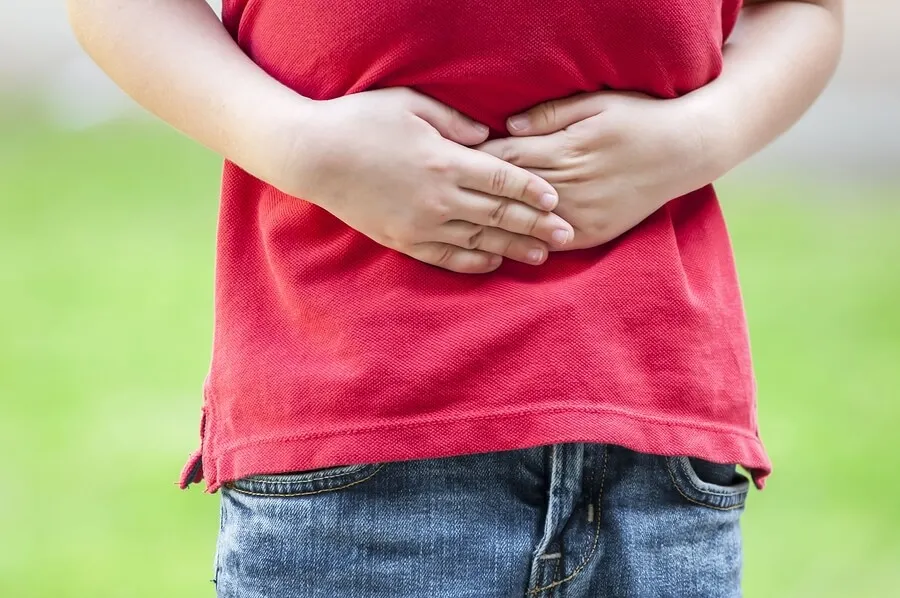 El sistema digestivo de los niños